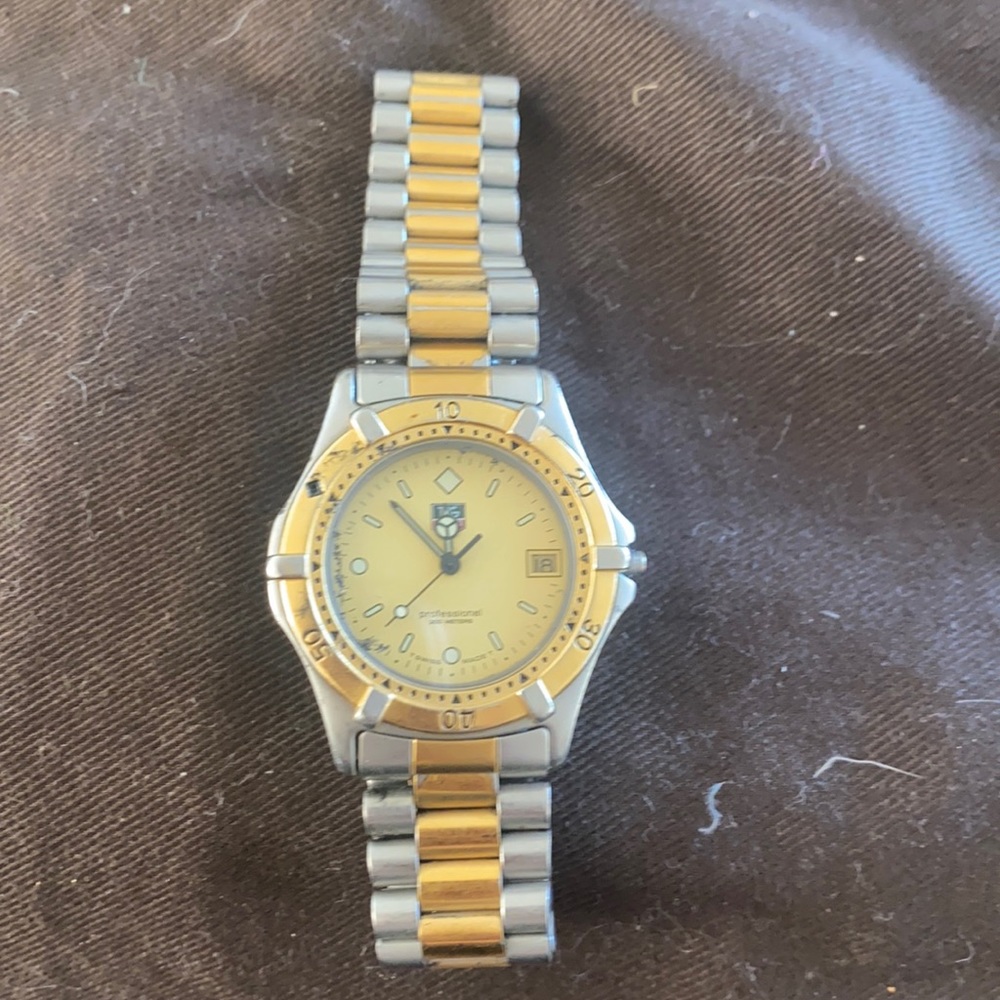 Tag Heuer women’s two tone watch